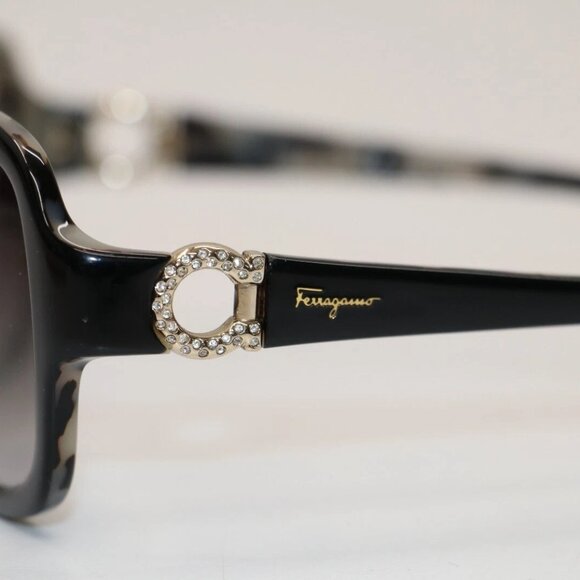 SALVATORE FERRAGAMO Sunglasses SF704SR 006 Blk Havana 120 main image 12